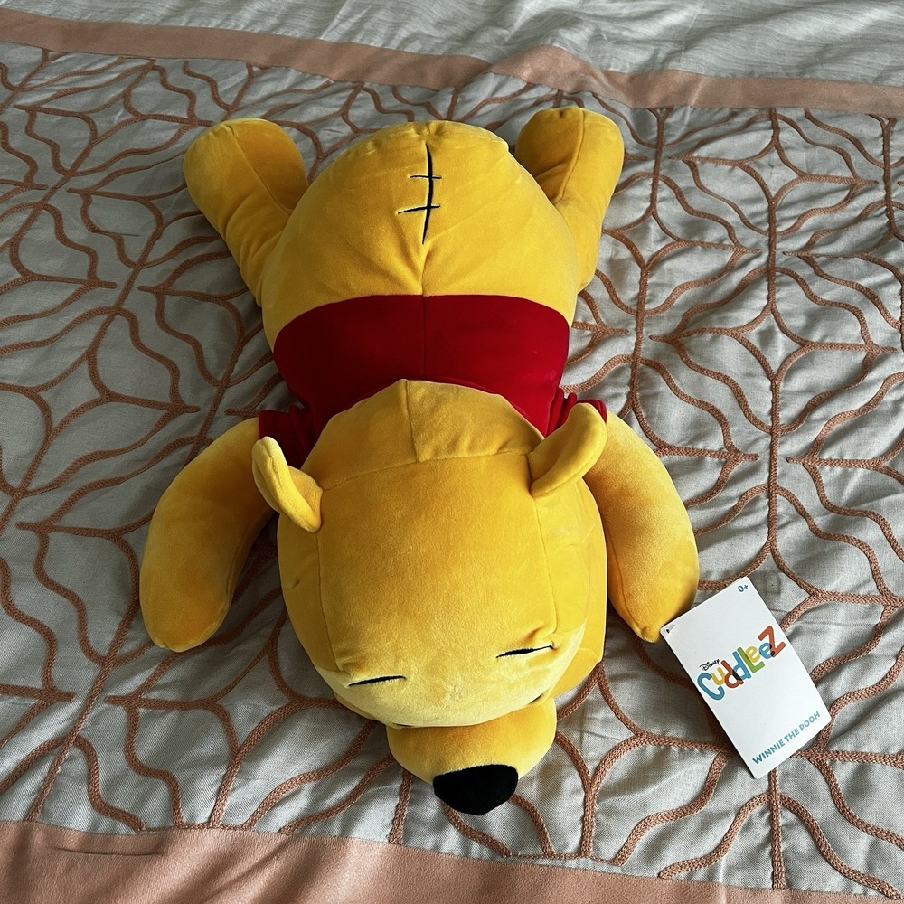 Disney Sleeping Winnie The Pooh Cuddleez Offical Disney Licensed XL NwT - Picture 2 of 11